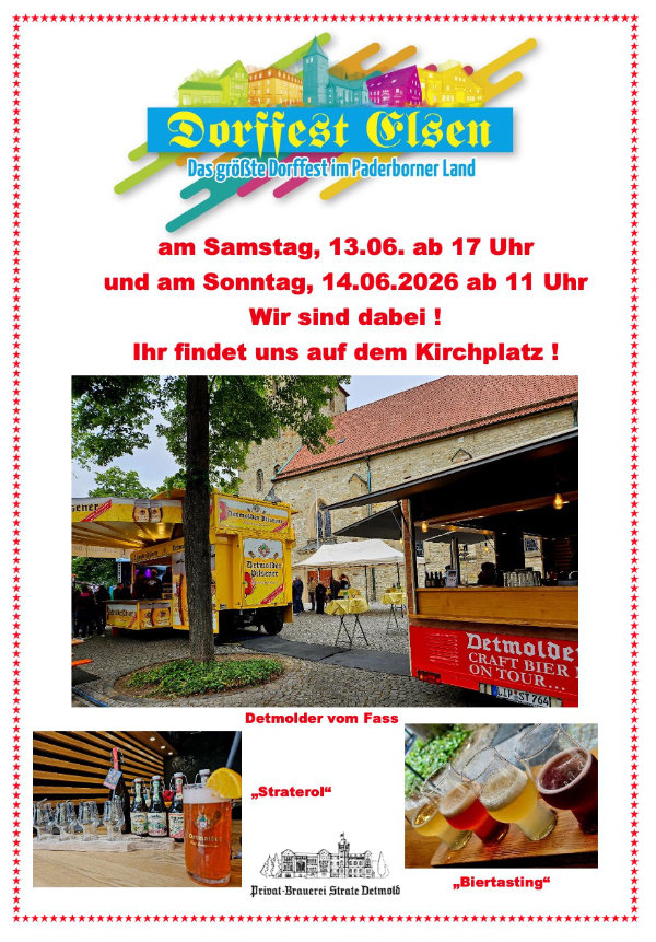 Alt-Enginger Mühle auf Dorffest in Elsen